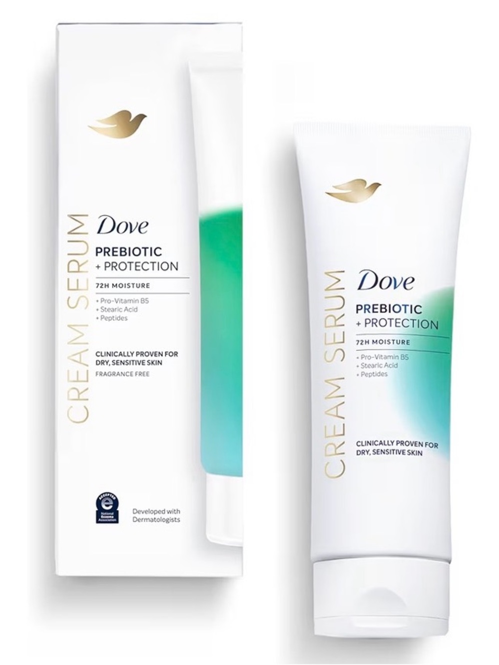 Dove Body Cream Serum Set Prebiotic + Pro-Ceramide 8oz New (2) - Picture 8 of 11